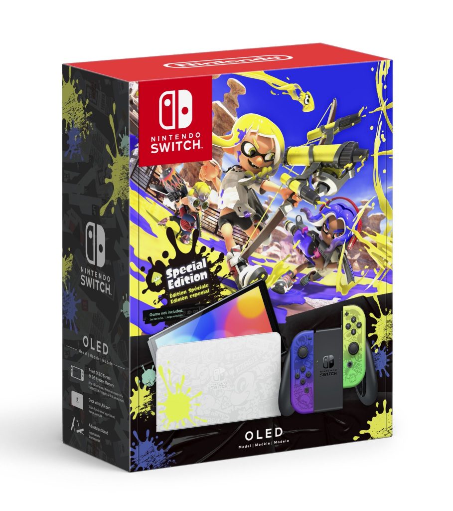 Where To Pre-order The Splatoon 3 Special Edition Nintendo Switch OLED ...